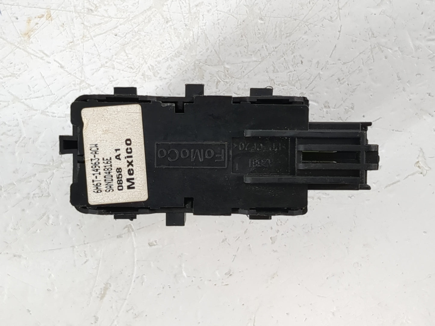 2007-2009 Lincoln Mkz Master Power Window Switch Replacement Driver Side Left P/N:6H6T-14963-ACW Fits Fits 2006 2007 2008 20