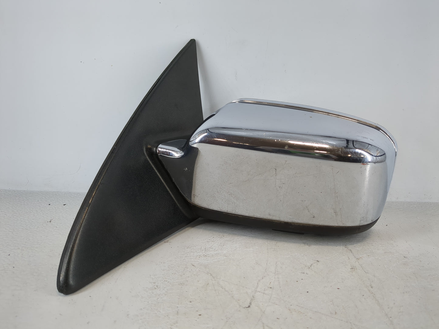 2007-2010 Lincoln Mkz Passenger Right Side View Manual Door Mirror Chrome - Oemusedautoparts1.com