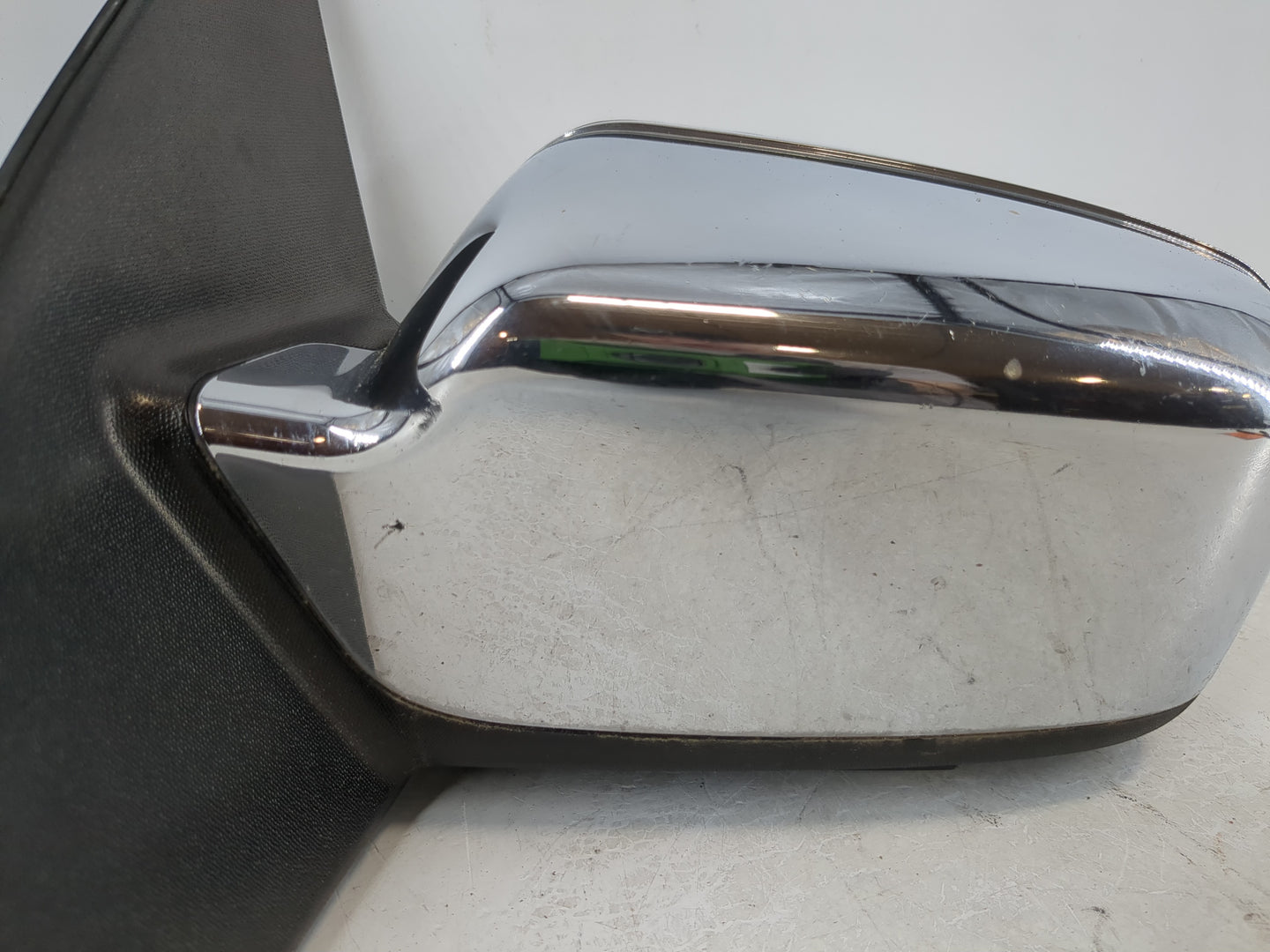 2007-2010 Lincoln Mkz Passenger Right Side View Manual Door Mirror Chrome - Oemusedautoparts1.com