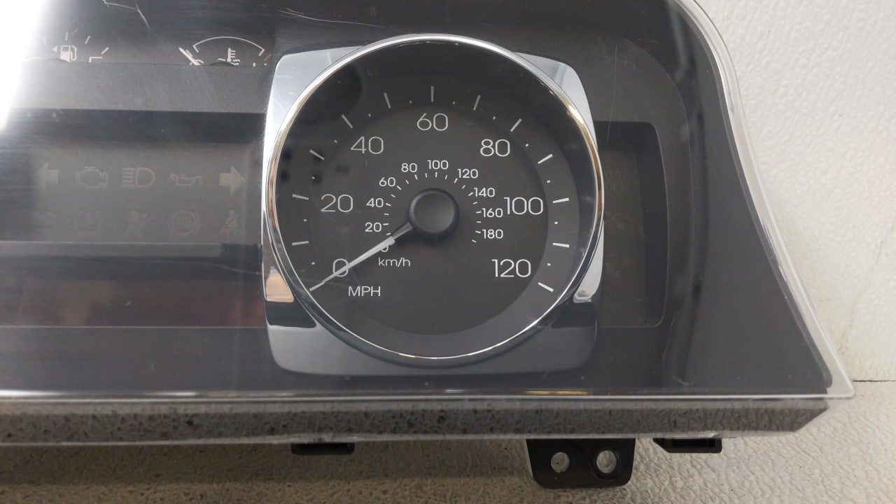2008 Lincoln Mkz Instrument Cluster Speedometer Gauges P/N:8H6T-10849-AA thru 8H6T-10849-AD Fits Fits 2009 OEM Used Auto Par