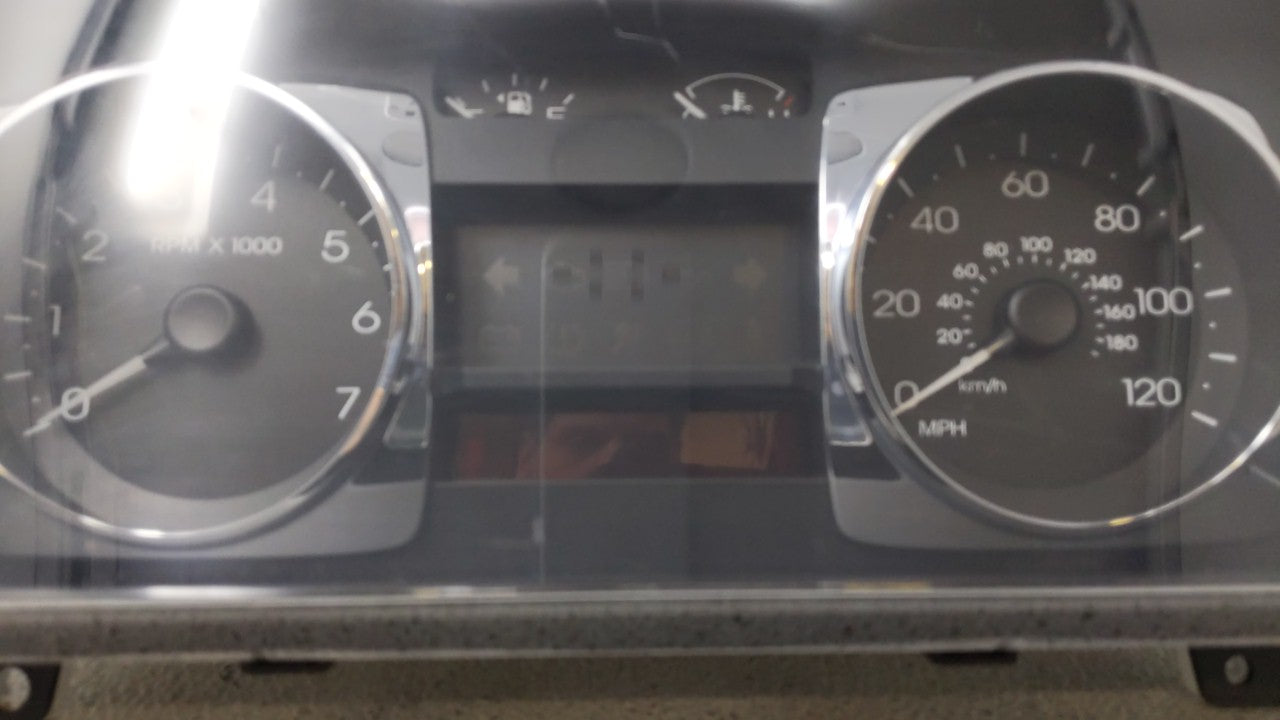 2008 Lincoln Mkz Instrument Cluster Speedometer Gauges P/N:8H6T-10849-AA thru 8H6T-10849-AD Fits Fits 2009 OEM Used Auto Par