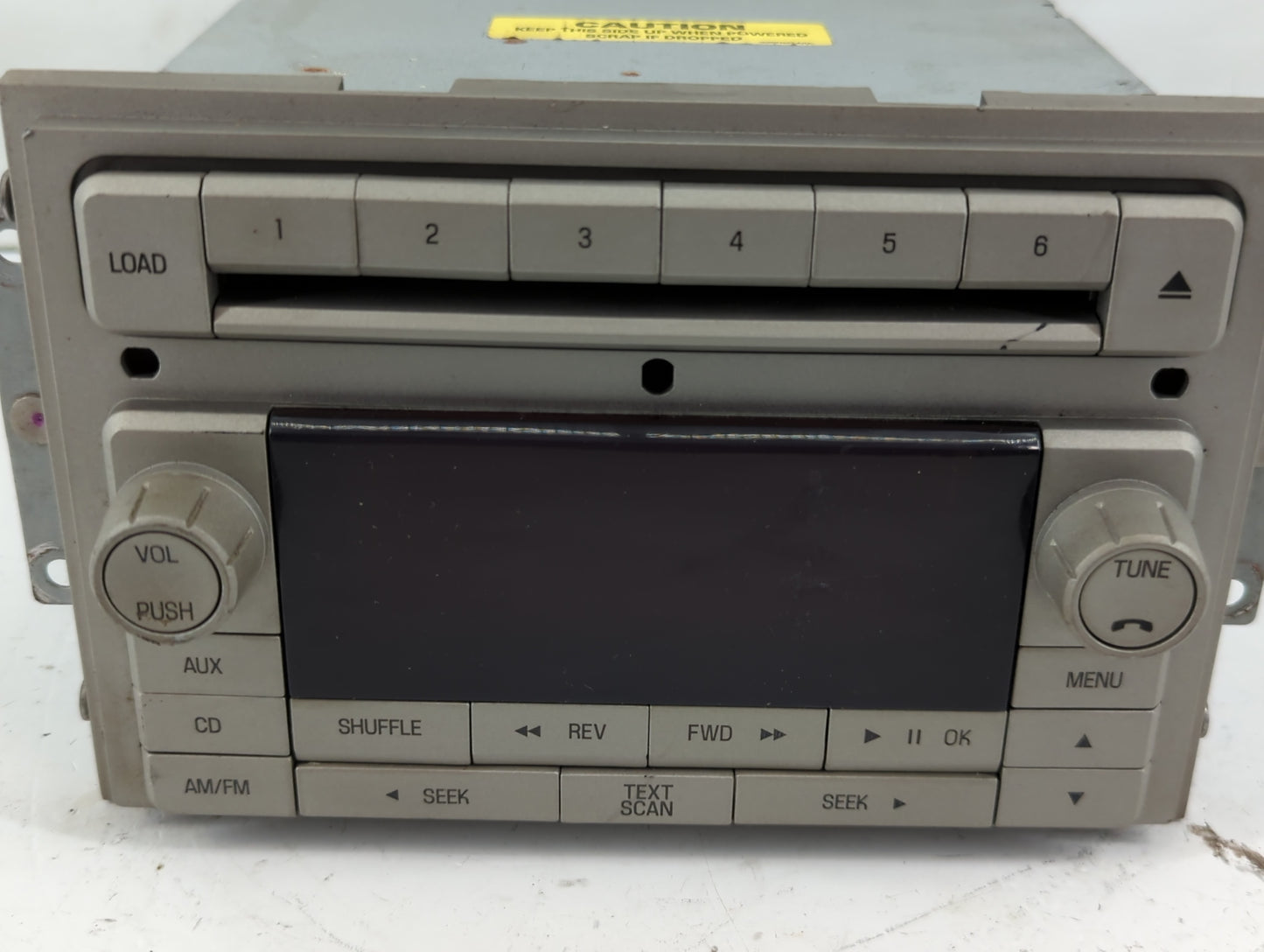 2008 Lincoln Navigator Radio AM FM Cd Player Receiver Replacement P/N:DEH-MG2177ZF Fits OEM Used Auto Parts - Oemusedautopar
