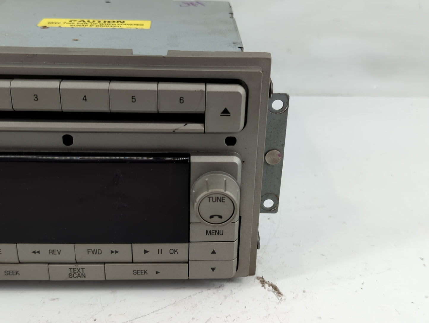 2008 Lincoln Navigator Radio AM FM Cd Player Receiver Replacement P/N:DEH-MG2177ZF Fits OEM Used Auto Parts - Oemusedautopar