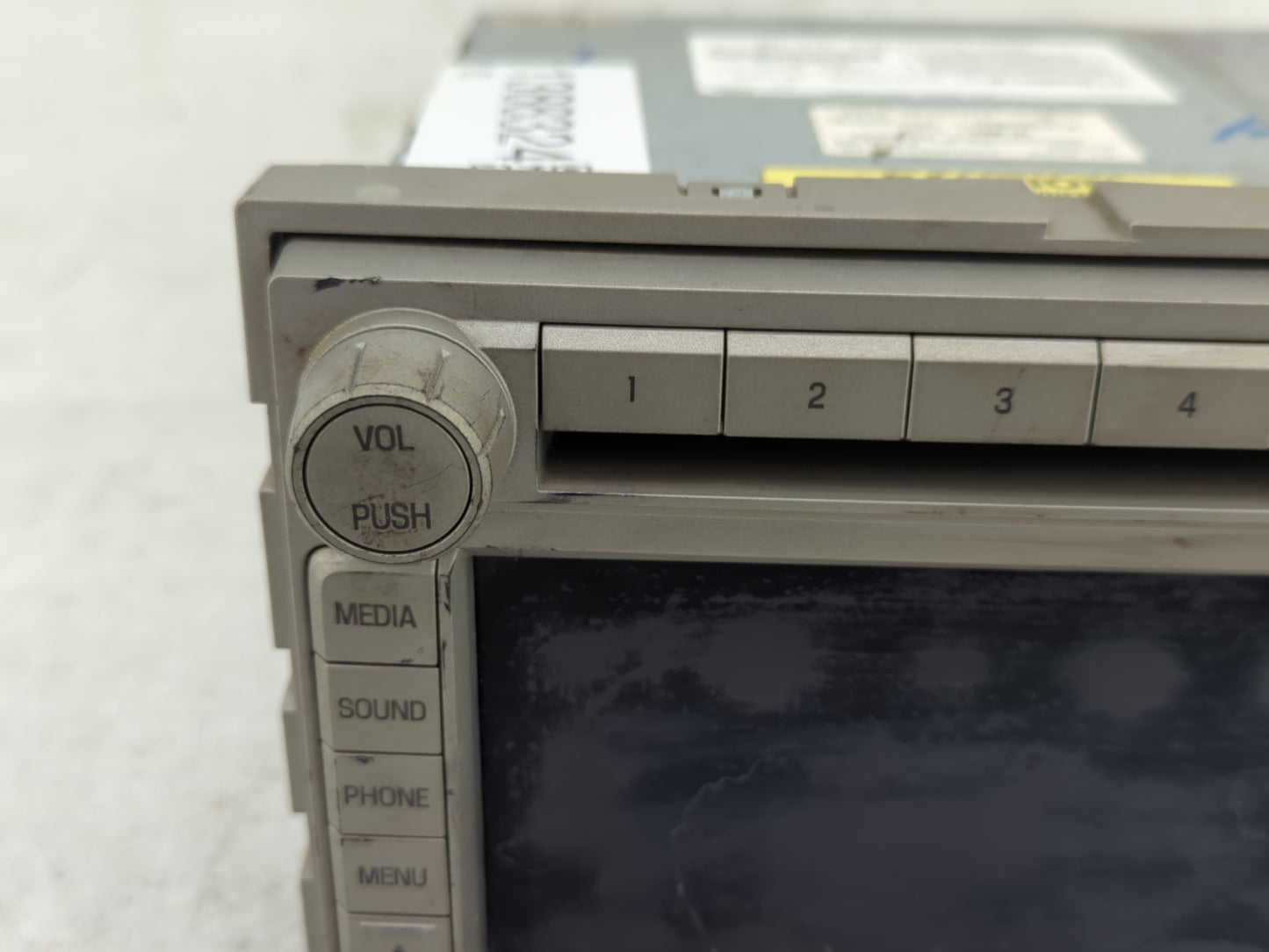 2008 Lincoln Navigator Radio AM FM Cd Player Receiver Replacement P/N:8L7T-18K931-DA Fits OEM Used Auto Parts - Oemusedautop