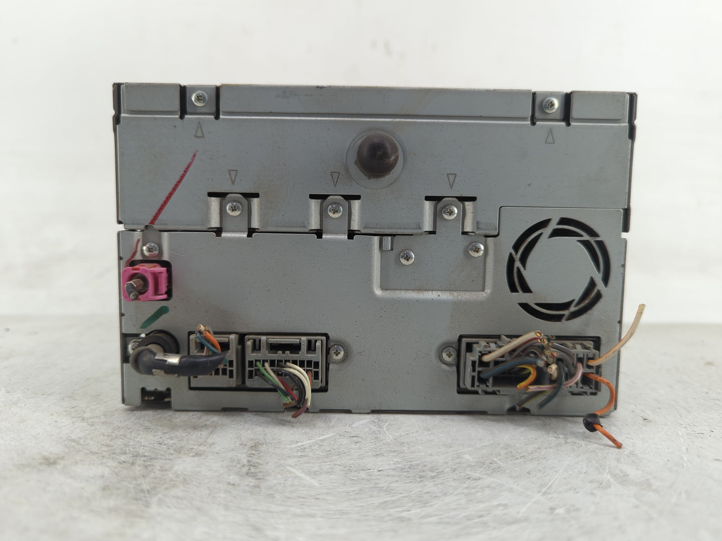 2008 Lincoln Navigator Radio AM FM Cd Player Receiver Replacement P/N:8L7T-18K931-DA Fits OEM Used Auto Parts - Oemusedautop