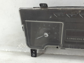 2008 Lincoln Navigator Instrument Cluster Speedometer Gauges P/N:7L1T-10849 7L7T-10849, R79DH Miles: Fits OEM Used Auto Parts