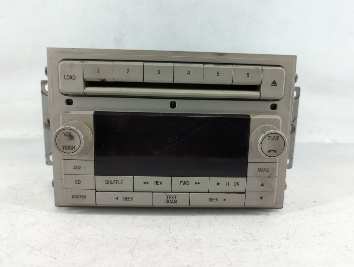 2008 Lincoln Navigator Radio AM FM Cd Player Receiver Replacement Fits OEM Used Auto Parts - Oemusedautoparts1.com