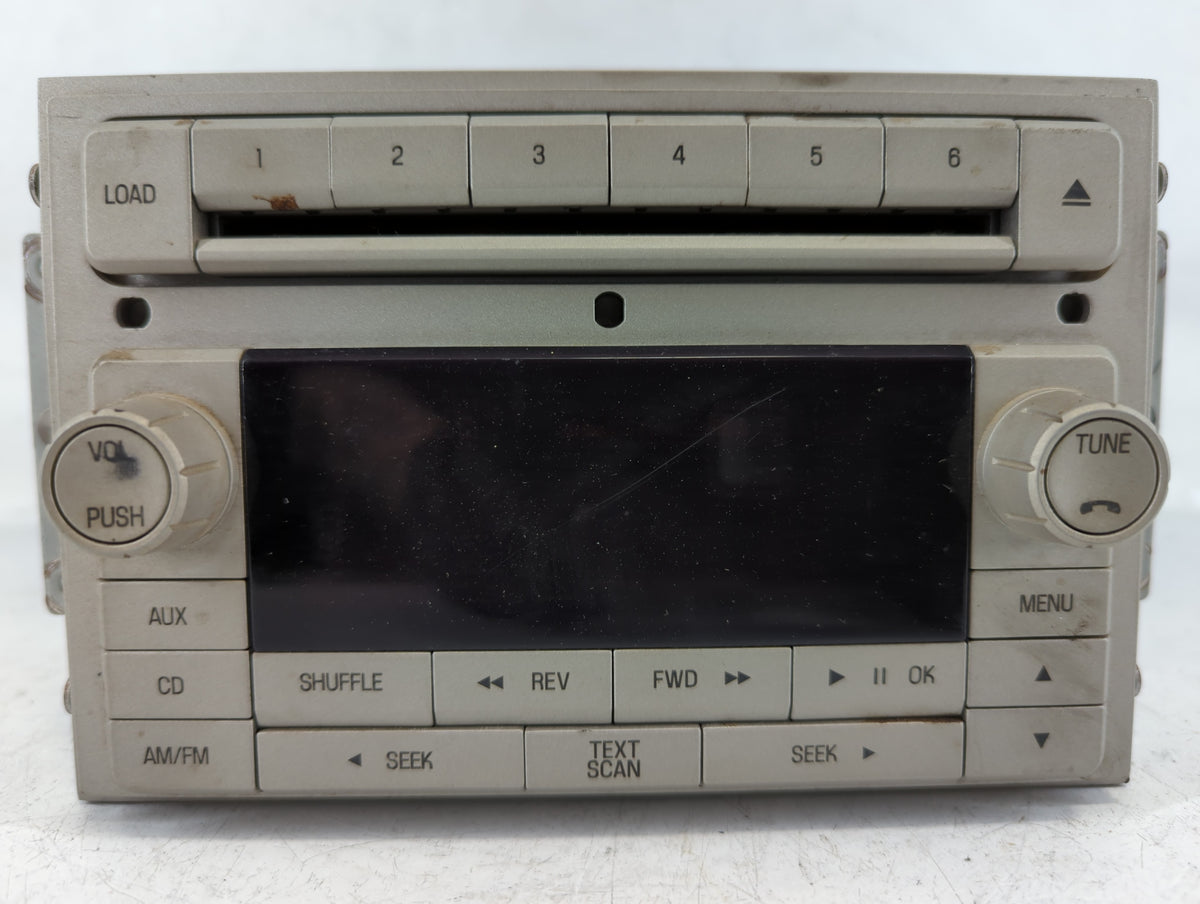 2008 Lincoln Navigator Radio AM FM Cd Player Receiver Replacement Fits OEM Used Auto Parts - Oemusedautoparts1.com