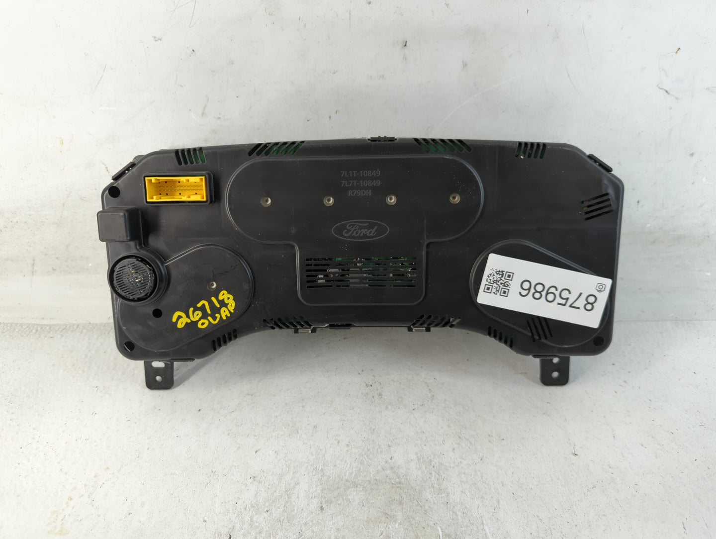 2008 Lincoln Navigator Instrument Cluster Speedometer Gauges P/N:8L7T-1084989-AA Fits OEM Used Auto Parts - Oemusedautoparts