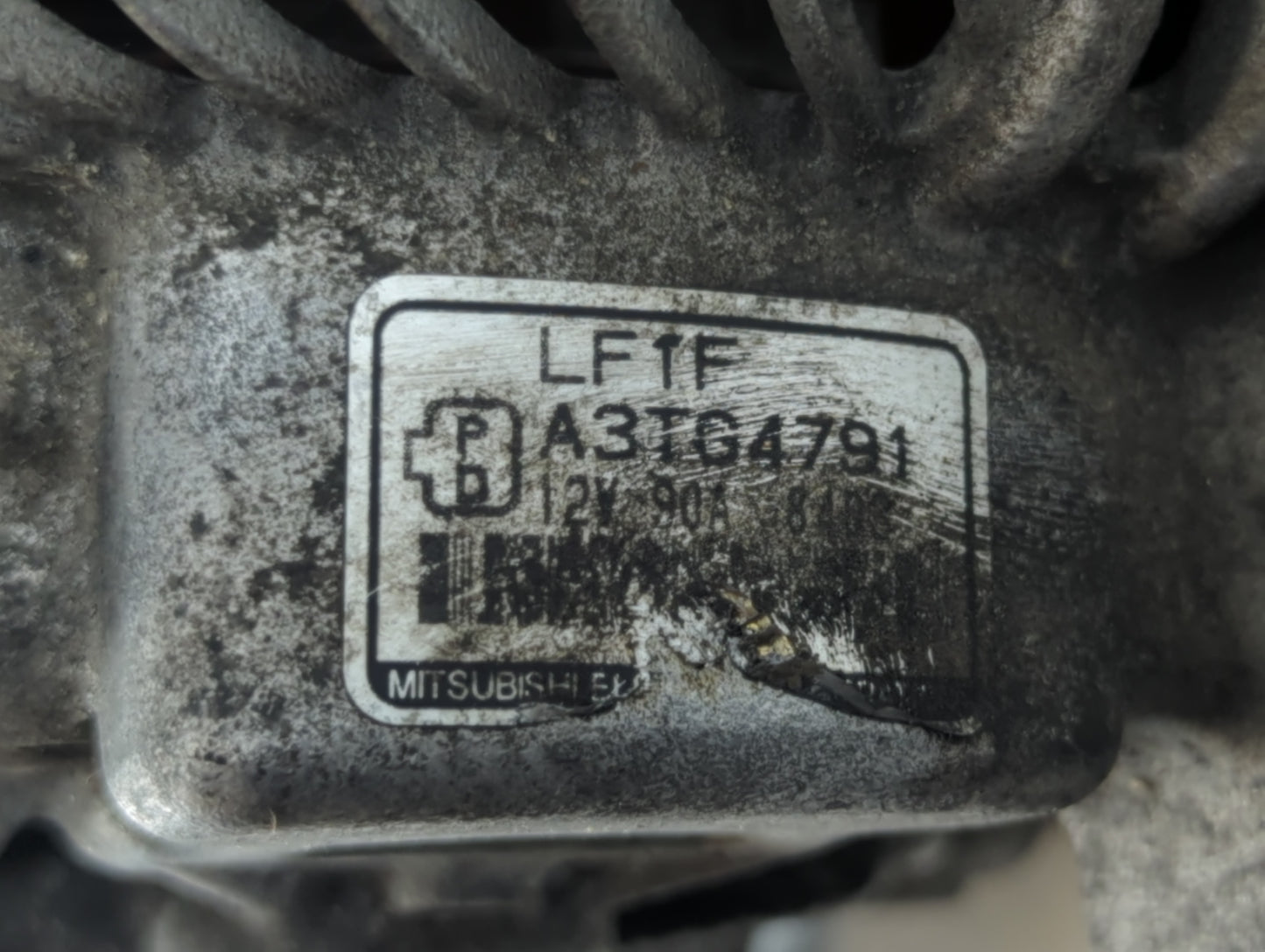 2007-2009 Mazda 3 Alternator Replacement Generator Charging Assembly Engine OEM P/N:A3TG4791 Fits Fits 2007 2008 2009 OEM Us