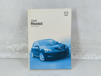 2008 Mazda 3 Owners Manual Book Guide P/N:9999-95-038C-08R1 OEM Used Auto Parts - Oemusedautoparts1.com