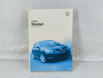 compare product 2008 Mazda 3 Owners Manual Book Guide P/N:9999-95-038C-08R1 OEM Used Auto Parts