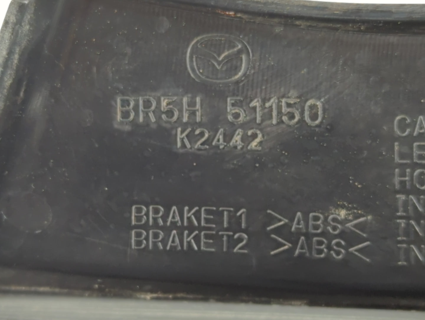 2007-2009 Mazda 3 Tail Light Assembly Driver Left OEM P/N:BR5H 51150 Fits Fits 2007 2008 2009 OEM Used Auto Parts - Oemuseda