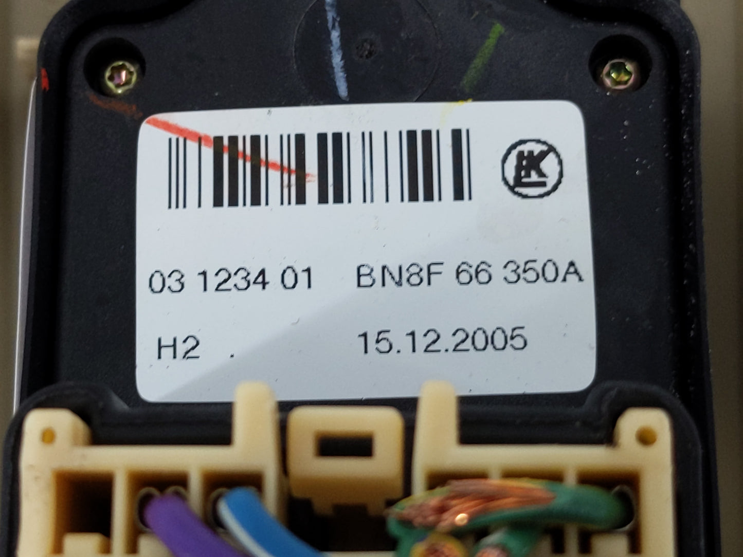 2004-2009 Mazda 3 Master Power Window Switch Replacement Driver Side Left P/N:03123401 Fits Fits 2004 2005 2006 2007 2008 20