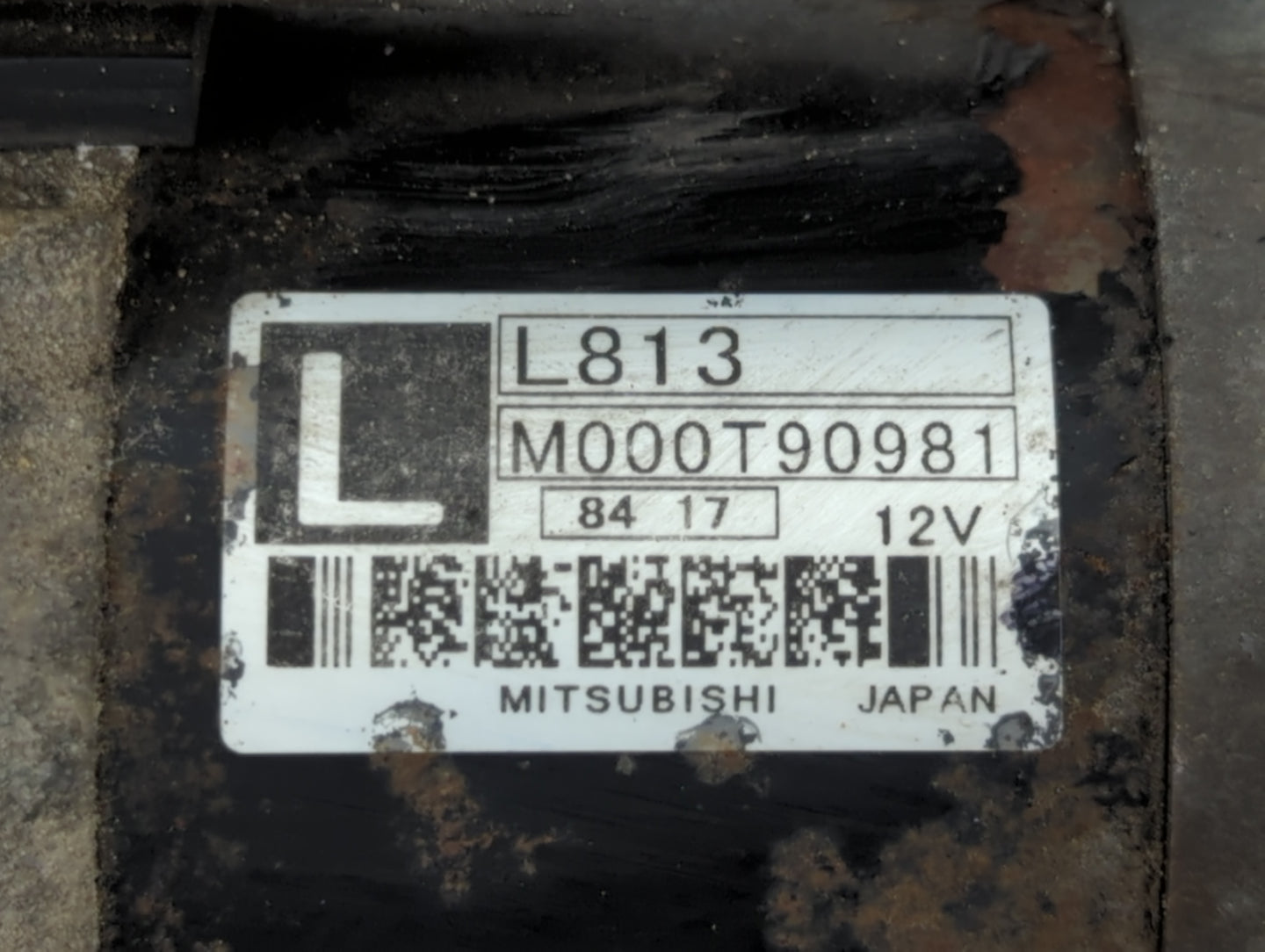 2004-2009 Mazda 3 Car Starter Motor Solenoid OEM P/N:M000T90981 L813 Fits Fits 2004 2005 2006 2007 2008 2009 OEM Used Auto P
