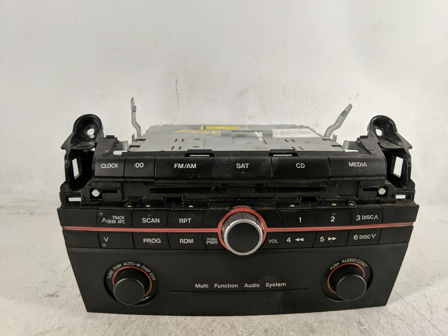 2008 Mazda 3 Radio AM FM Cd Player Receiver Replacement P/N:BAR5 66 AR0 Fits OEM Used Auto Parts - Oemusedautoparts1.com