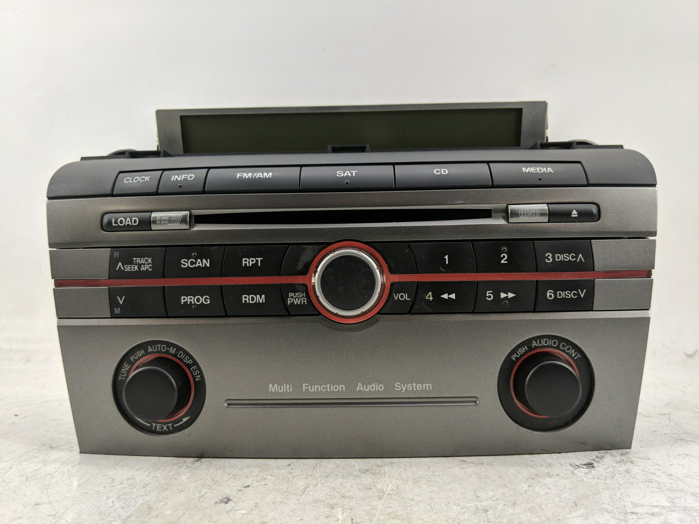 2008 Mazda 3 Radio AM FM Cd Player Receiver Replacement P/N:BAR3 66 ARX Fits OEM Used Auto Parts - Oemusedautoparts1.com