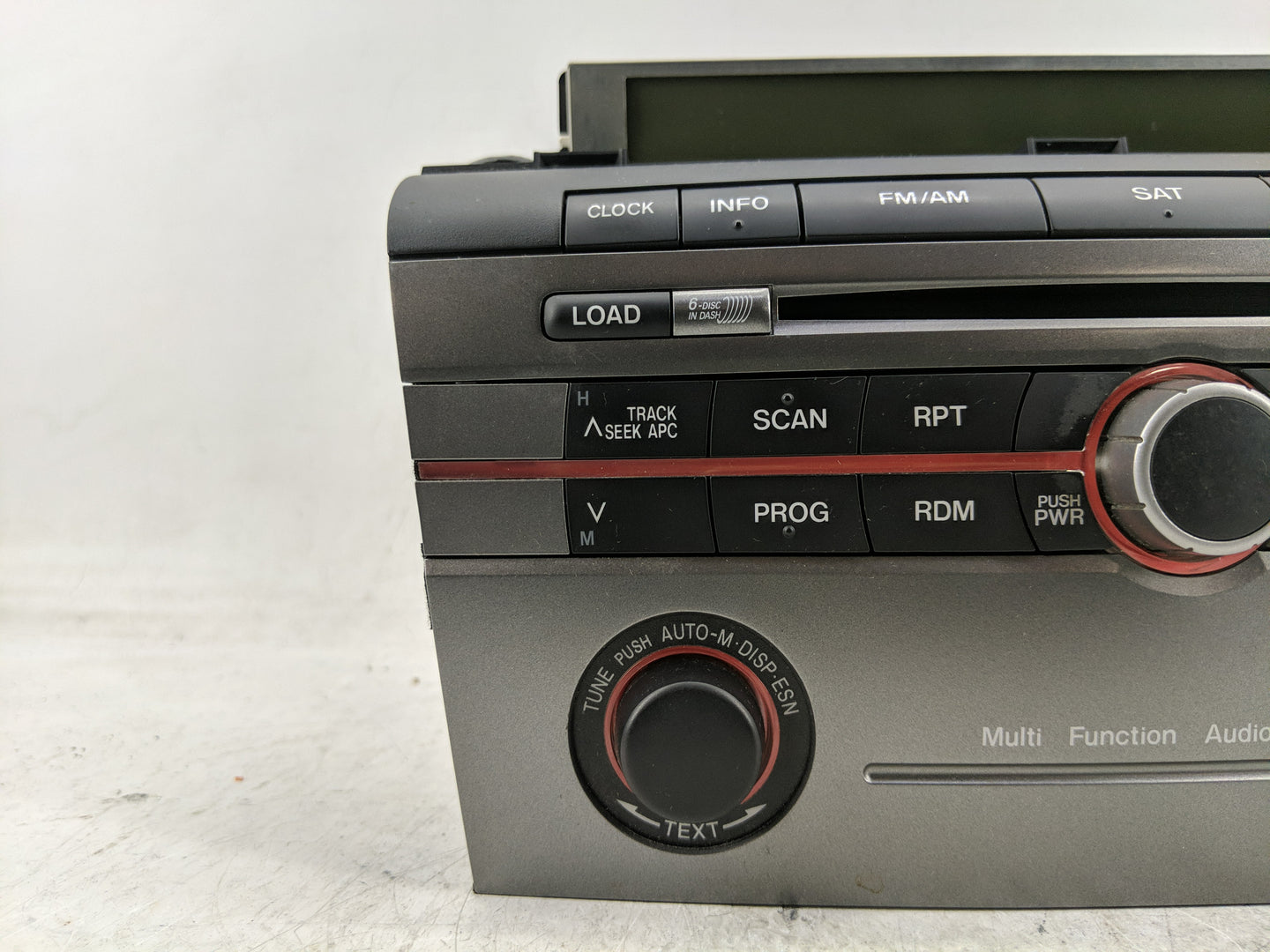 2008 Mazda 3 Radio AM FM Cd Player Receiver Replacement P/N:BAR3 66 ARX Fits OEM Used Auto Parts - Oemusedautoparts1.com