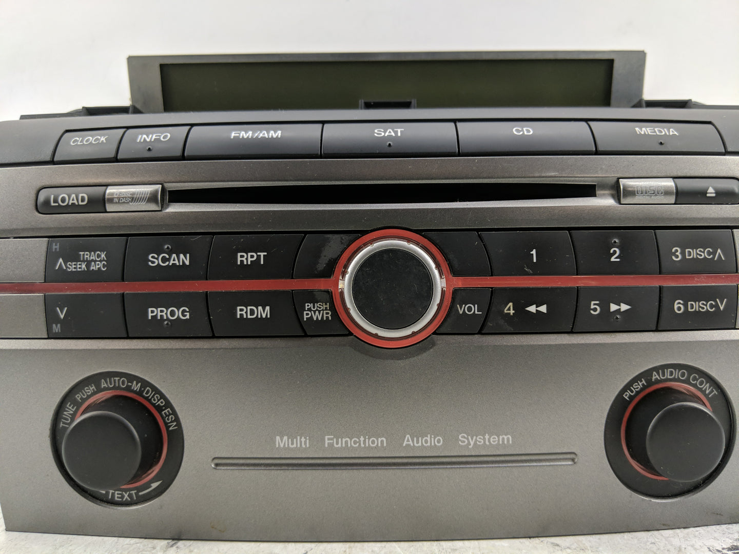 2008 Mazda 3 Radio AM FM Cd Player Receiver Replacement P/N:BAR3 66 ARX Fits OEM Used Auto Parts - Oemusedautoparts1.com