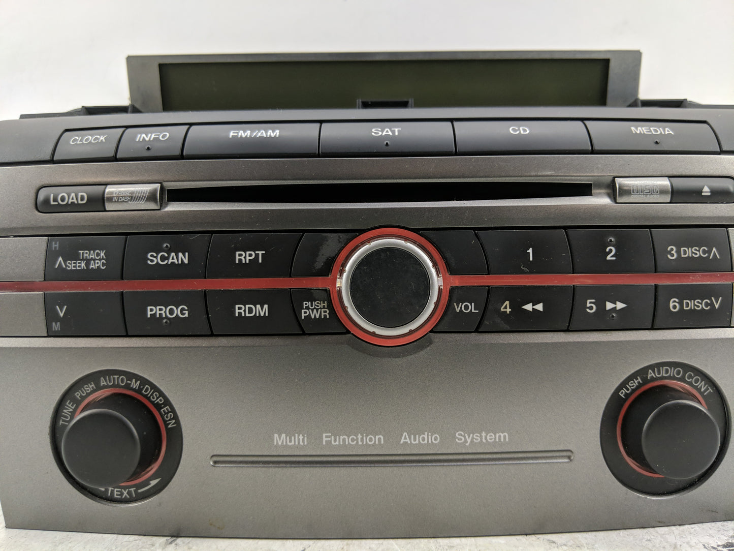 2008 Mazda 3 Radio AM FM Cd Player Receiver Replacement P/N:BAR3 66 ARX Fits OEM Used Auto Parts - Oemusedautoparts1.com