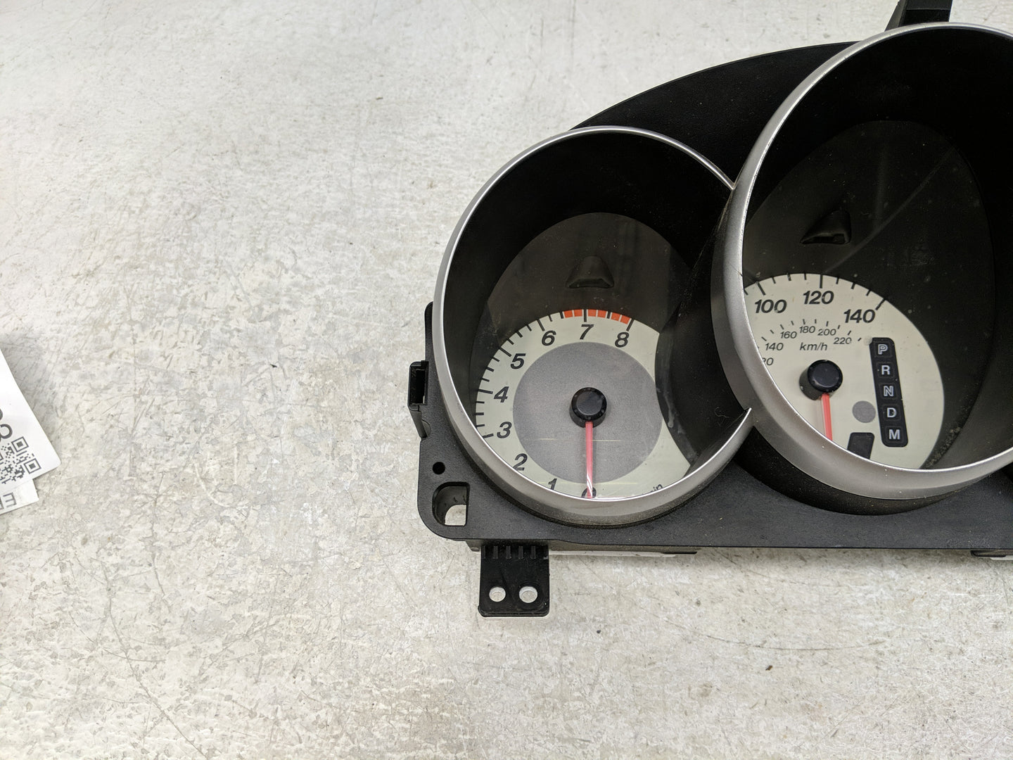 2007-2009 Mazda 3 Instrument Cluster Speedometer Gauges P/N:85 BAS1 A Fits Fits 2007 2008 2009 OEM Used Auto Parts - Oemused