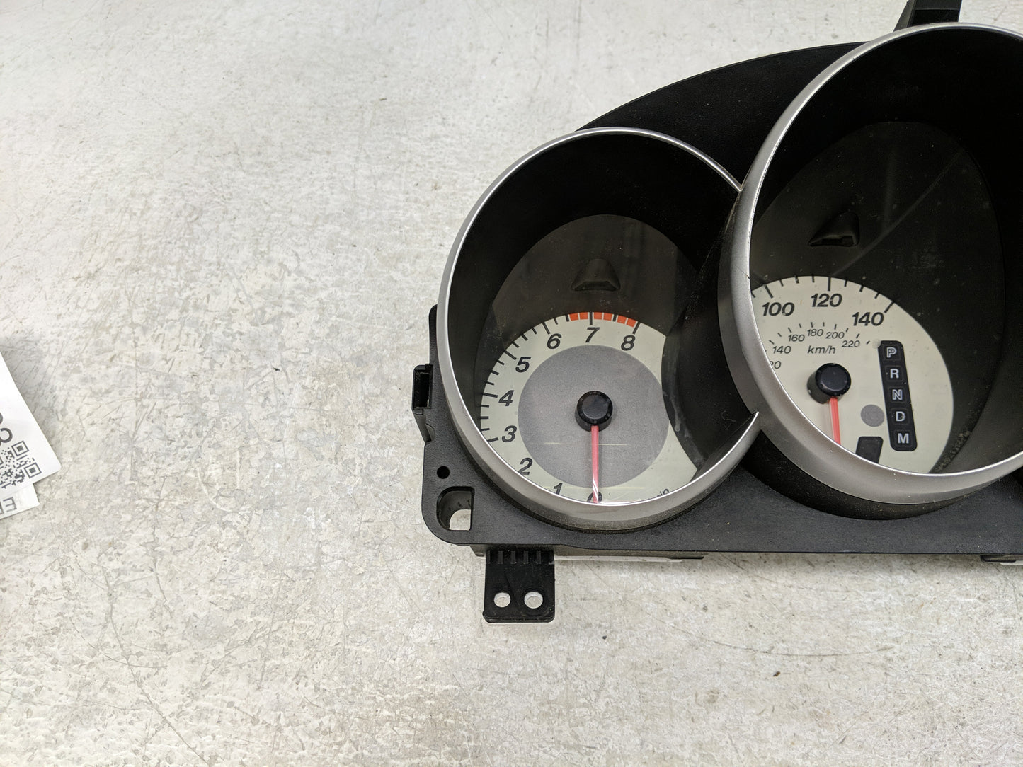 2007-2009 Mazda 3 Instrument Cluster Speedometer Gauges P/N:85 BAS1 A Fits Fits 2007 2008 2009 OEM Used Auto Parts - Oemused