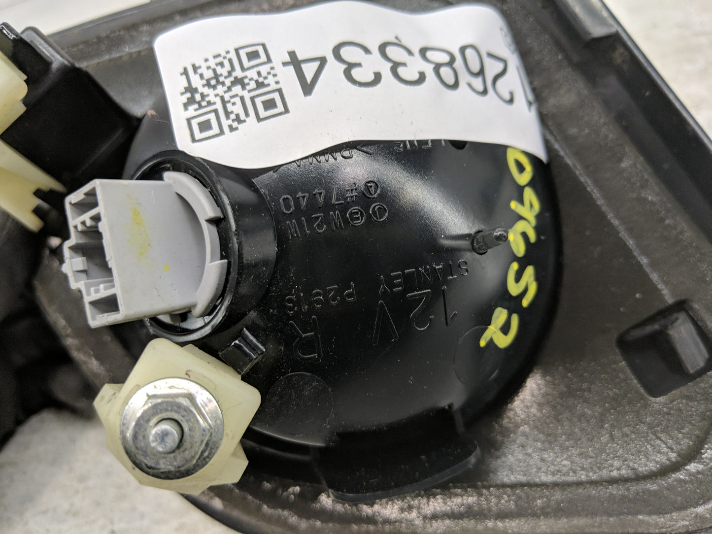 2007-2009 Mazda 3 Tail Light Assembly Passenger Right OEM Fits Fits 2007 2008 2009 OEM Used Auto Parts - Oemusedautoparts1.c