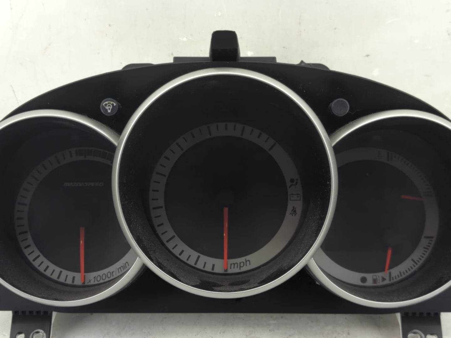 2007-2008 Mazda 3 Instrument Cluster Speedometer Gauges P/N:86BR6E A Fits Fits 2007 2008 OEM Used Auto Parts - Oemusedautopa