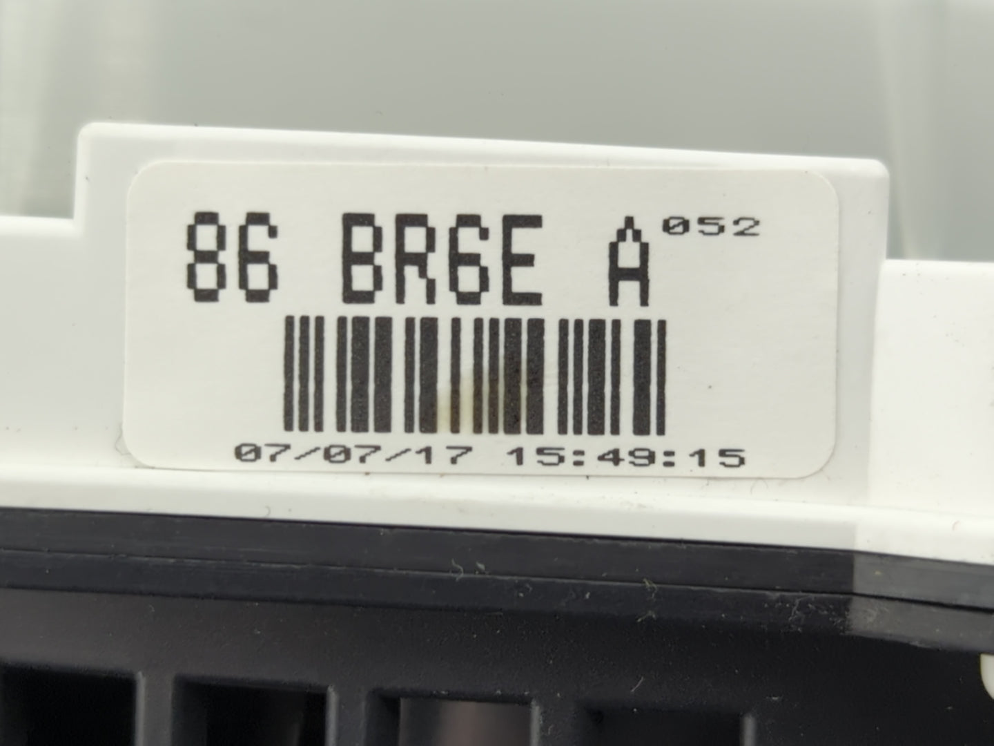 2007-2008 Mazda 3 Instrument Cluster Speedometer Gauges P/N:86BR6E A Fits Fits 2007 2008 OEM Used Auto Parts - Oemusedautopa