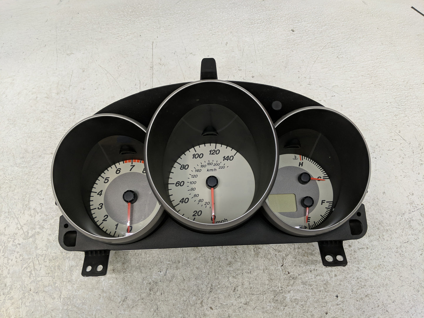 2007-2008 Mazda 3 Instrument Cluster Speedometer Gauges Fits Fits 2007 2008 OEM Used Auto Parts - Oemusedautoparts1.com