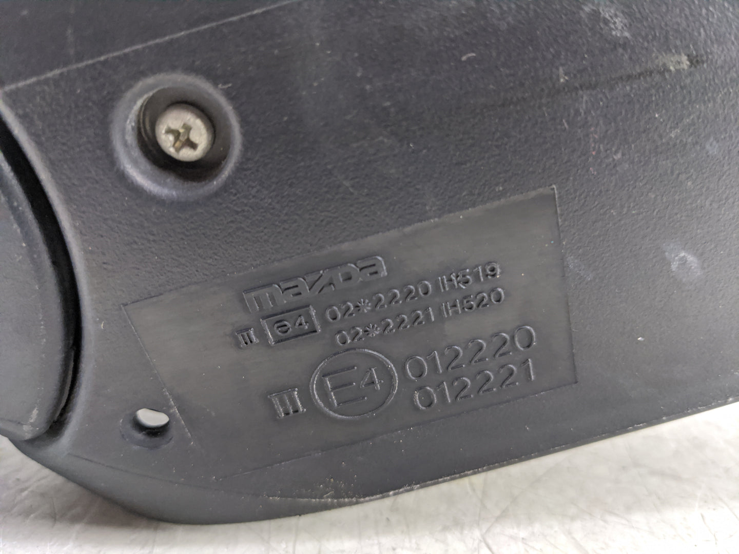 2007-2009 Mazda 3 Driver Side View Mirror - Left Door Mirror OEM Used - Oemusedautoparts1.com