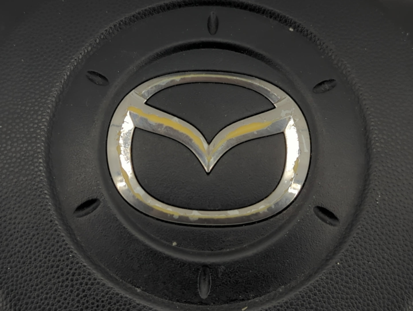 2004-2009 Mazda 3 Air Bag Driver Left Steering Wheel Mounted P/N:BN8P57K00 Fits Fits 2004 2005 2006 2007 2008 2009 OEM Used 