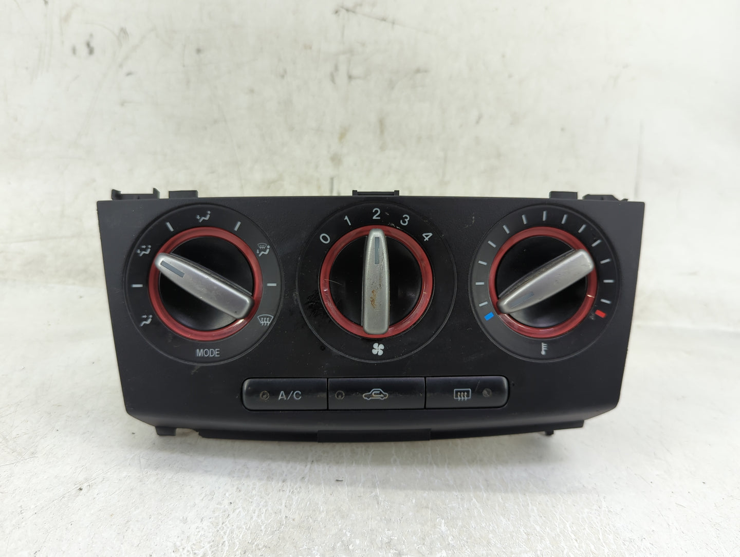 2007-2008 Mazda 3 Climate Control Module Temperature AC/Heater Replacement Fits Fits 2007 2008 OEM Used Auto Parts - Oemused