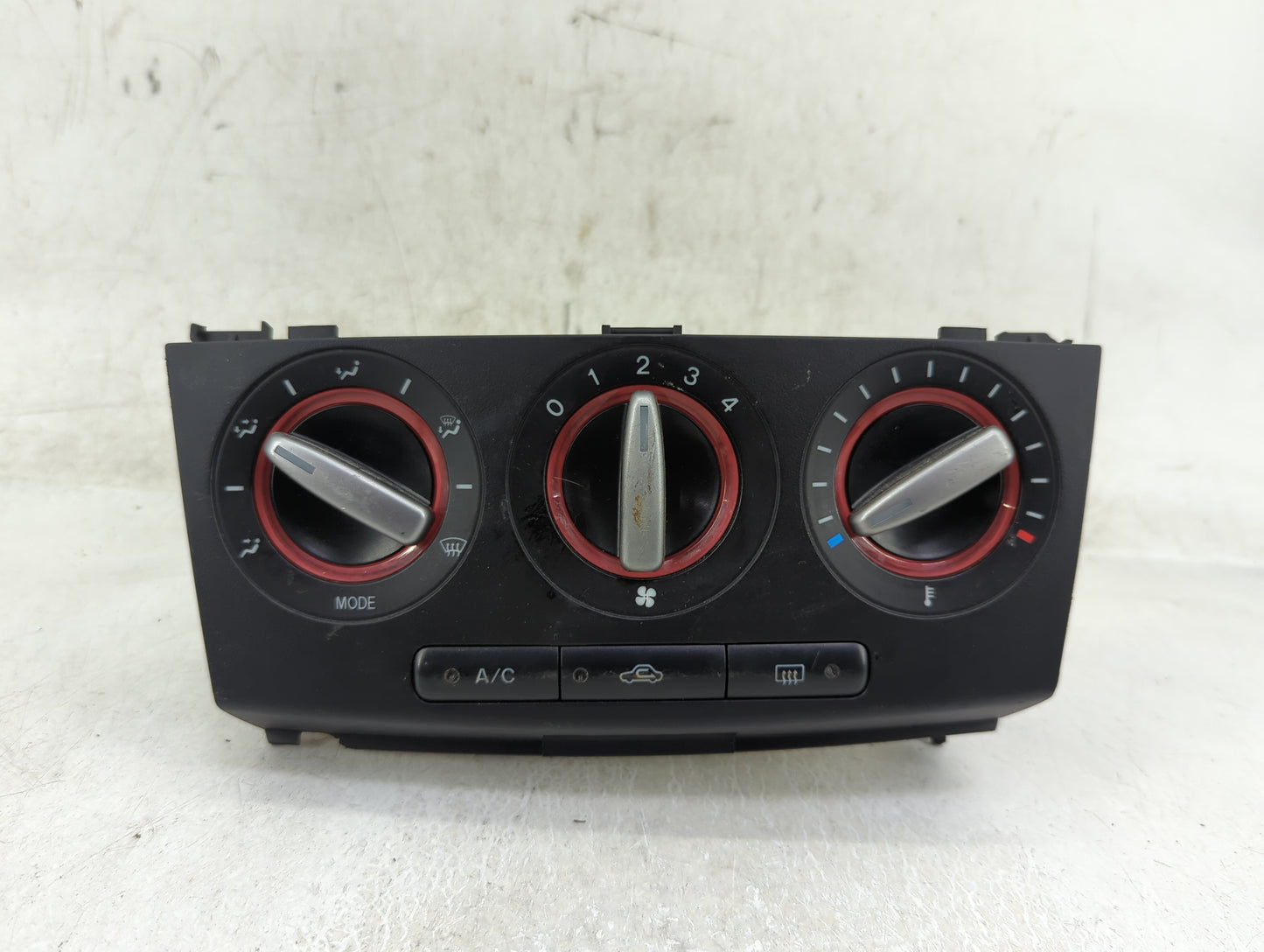2007-2008 Mazda 3 Climate Control Module Temperature AC/Heater Replacement Fits Fits 2007 2008 OEM Used Auto Parts - Oemused