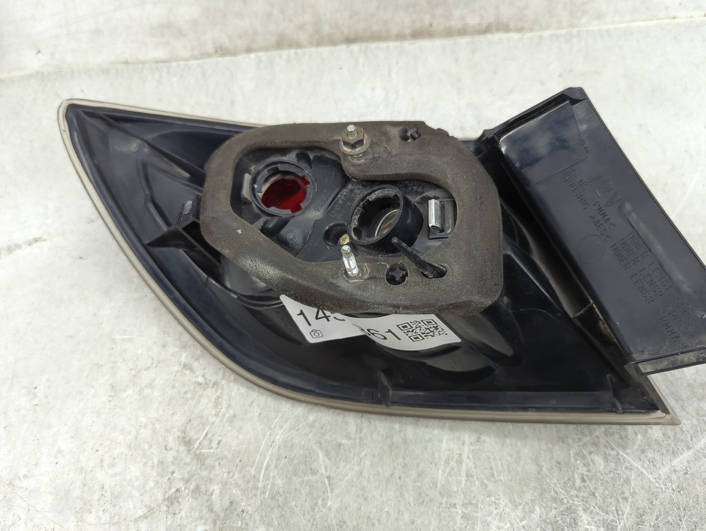 2007-2009 Mazda 3 Tail Light Assembly Passenger Right OEM Fits Fits 2007 2008 2009 OEM Used Auto Parts - Oemusedautoparts1.c