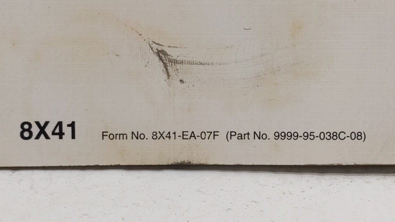 2008 Mazda 3 Owners Manual Book Guide OEM Used Auto Parts - Oemusedautoparts1.com