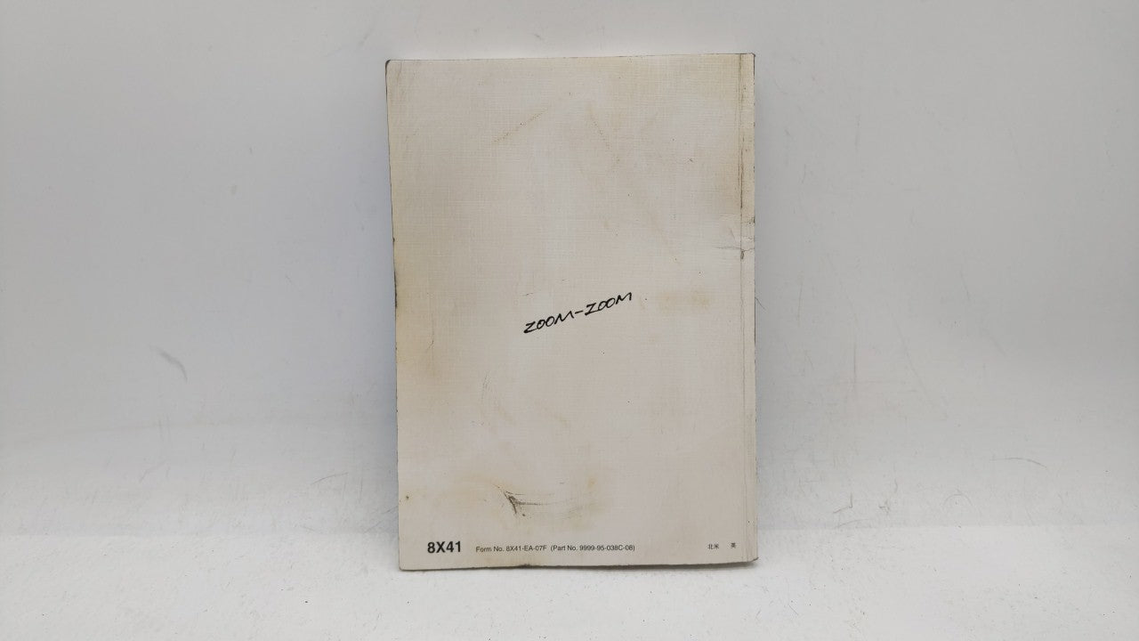 2008 Mazda 3 Owners Manual Book Guide OEM Used Auto Parts - Oemusedautoparts1.com