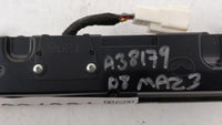 2008-2009 Mazda 3 Radio AM FM Cd Player Receiver Replacement Fits Fits 2008 2009 OEM Used Auto Parts - Oemusedautoparts1.com