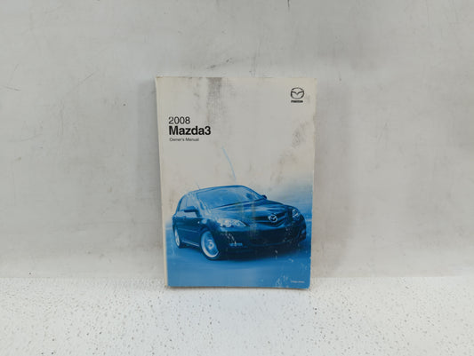 2008 Mazda 3 Owners Manual Book Guide OEM Used Auto Parts - Oemusedautoparts1.com