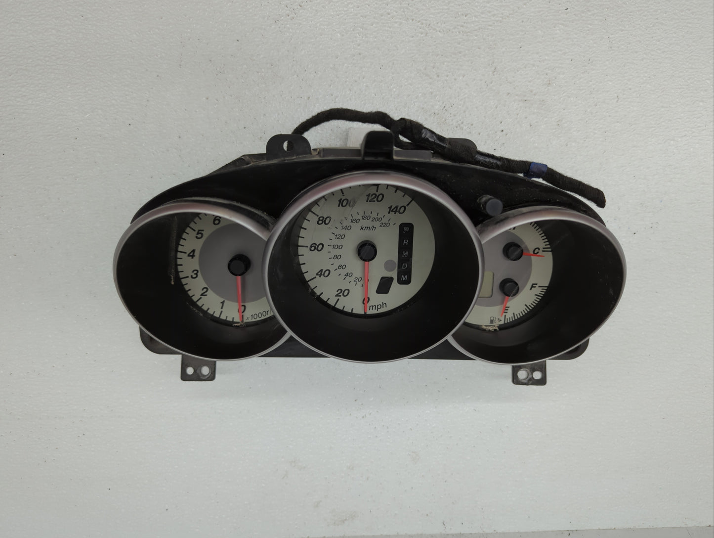 2007-2009 Mazda 3 Instrument Cluster Speedometer Gauges P/N:85 BAS1 A Fits Fits 2007 2008 2009 OEM Used Auto Parts - Oemused