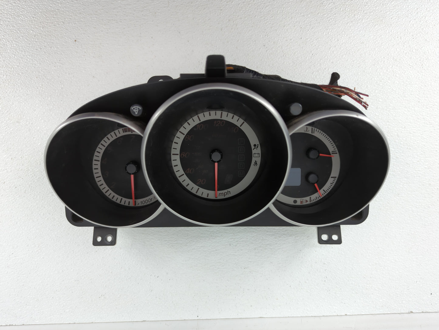 2007-2008 Mazda 3 Instrument Cluster Speedometer Gauges P/N:BP4K5 5430 K9001 84 BAR3 A Miles: Fits Fits 2007 2008 OEM Used A