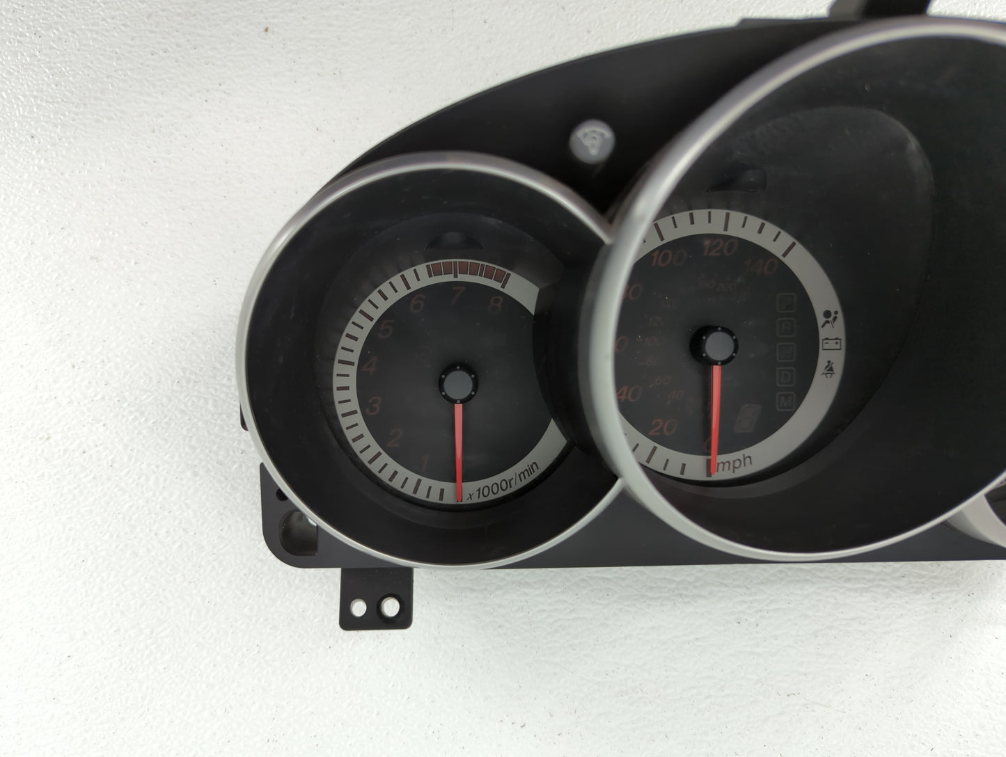2007-2008 Mazda 3 Instrument Cluster Speedometer Gauges P/N:BP4K5 5430 K9001 84 BAR3 A Miles: Fits Fits 2007 2008 OEM Used A