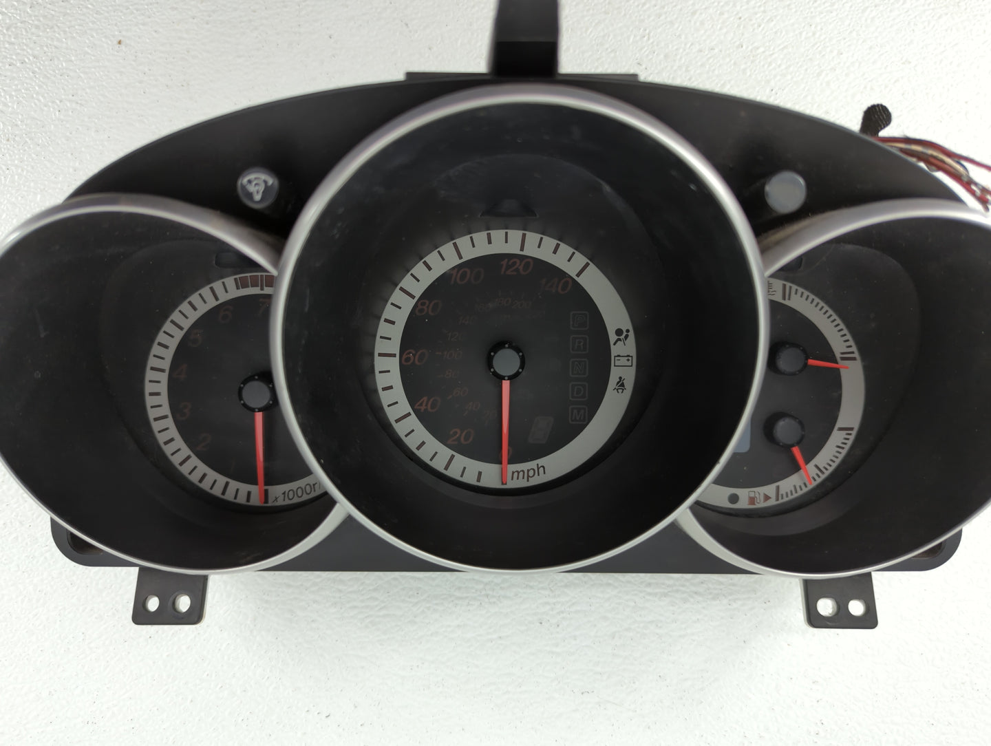 2007-2008 Mazda 3 Instrument Cluster Speedometer Gauges P/N:BP4K5 5430 K9001 84 BAR3 A Miles: Fits Fits 2007 2008 OEM Used A