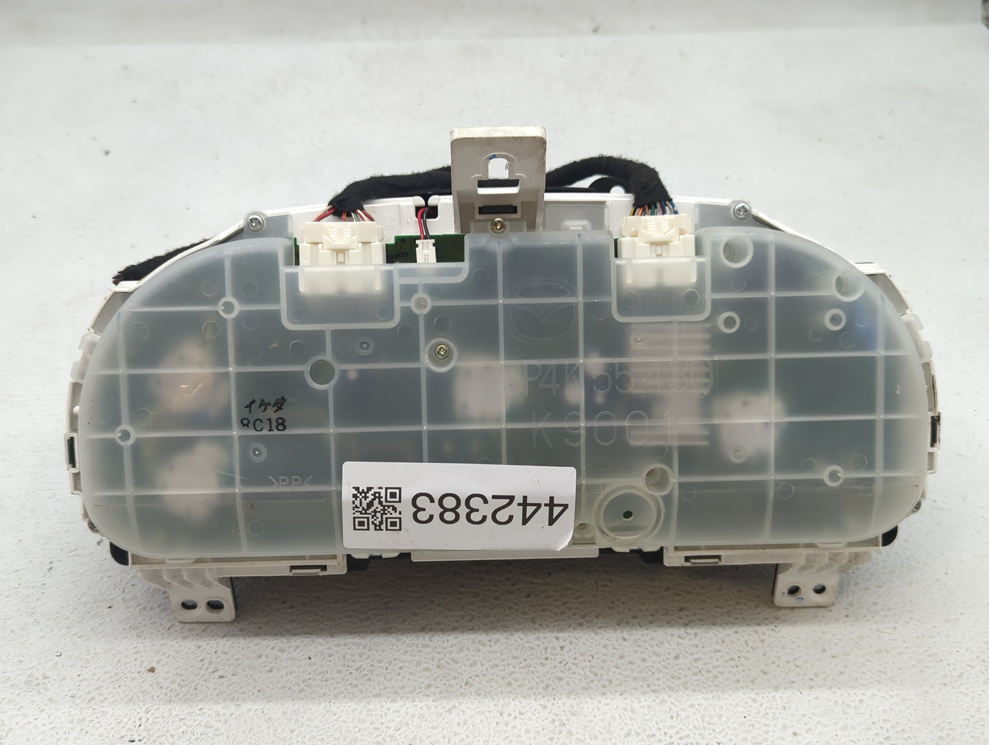 2008-2009 Mazda 3 Instrument Cluster Speedometer Gauges P/N:KS BAA3 BP4K55430 Fits Fits 2008 2009 OEM Used Auto Parts - Oemu