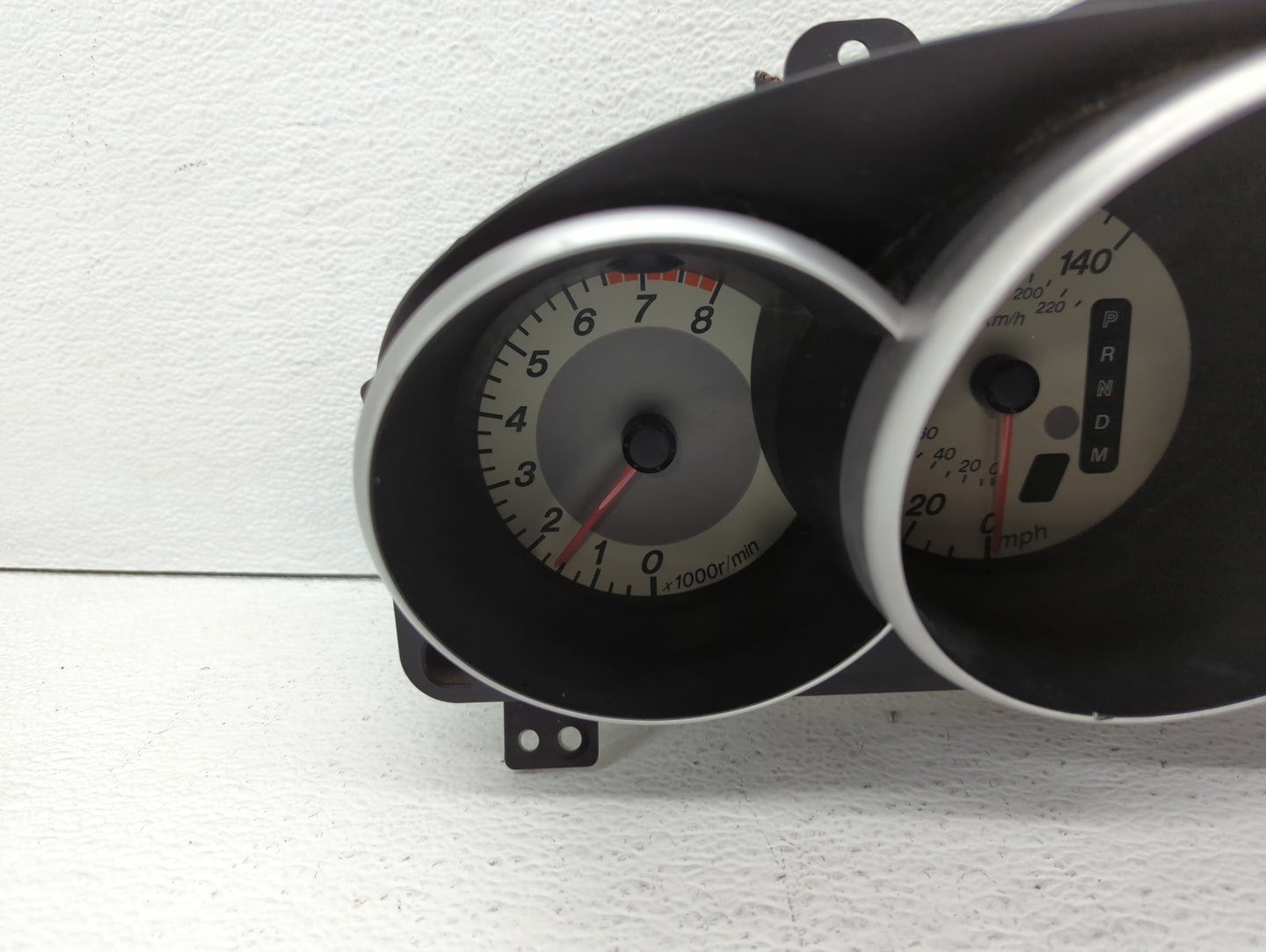 2007-2008 Mazda 3 Instrument Cluster Speedometer Gauges P/N:85 BAS1 A Fits Fits 2007 2008 OEM Used Auto Parts - Oemusedautop