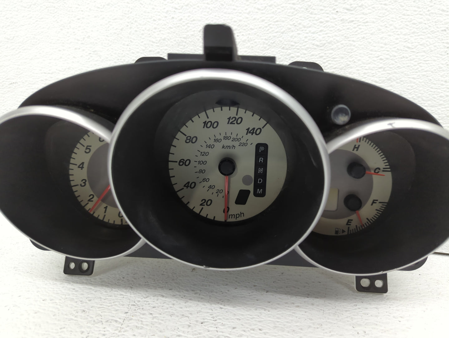 2007-2008 Mazda 3 Instrument Cluster Speedometer Gauges P/N:85 BAS1 A Fits Fits 2007 2008 OEM Used Auto Parts - Oemusedautop