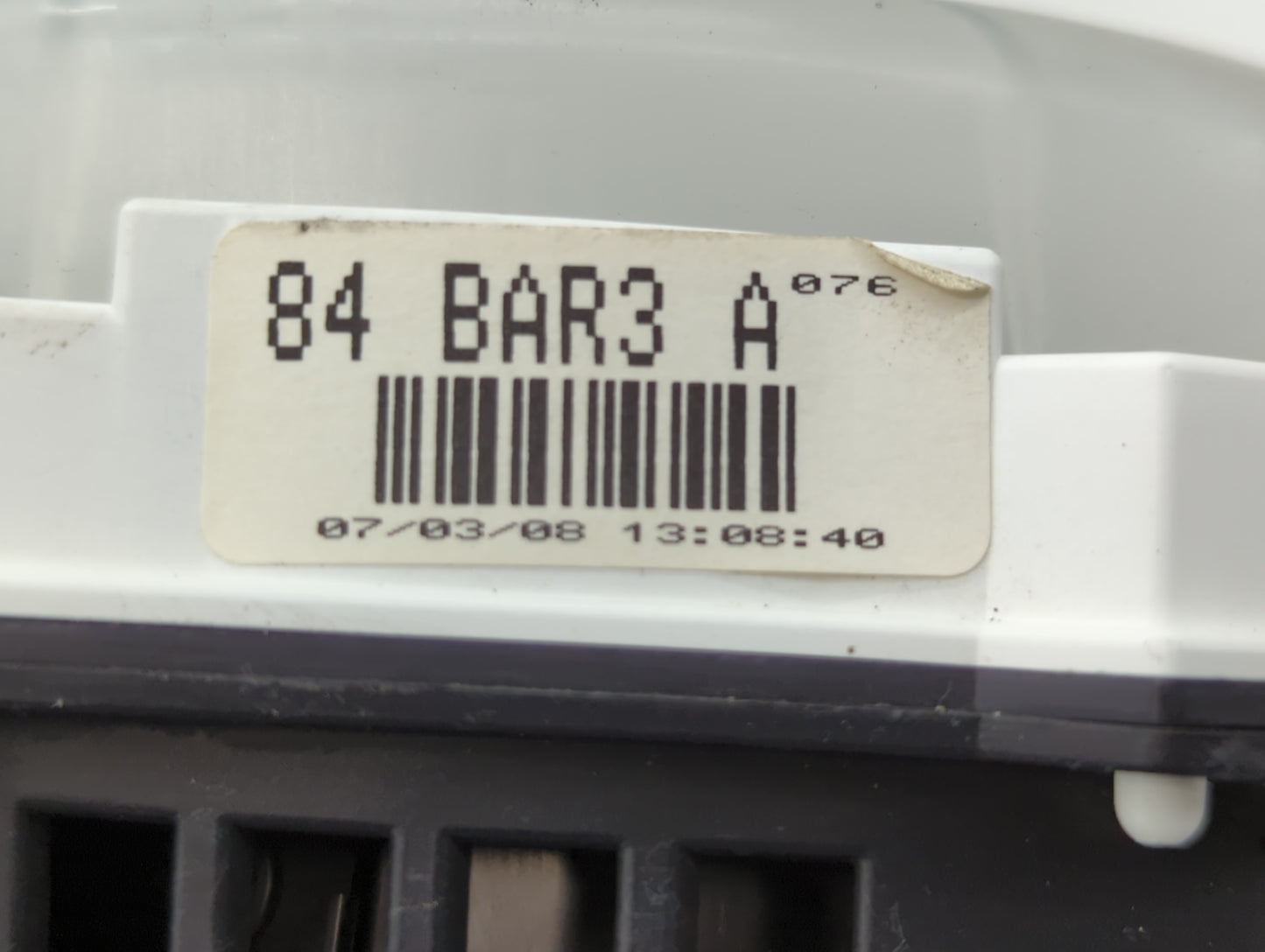2007-2008 Mazda 3 Instrument Cluster Speedometer Gauges P/N:84 BAR3 A K9001, 84BAR3A, BP4K 55 430 Fits Fits 2007 2008 OEM Us