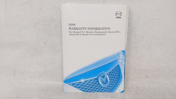 2008 Mazda 3 Owners Manual Book Guide OEM Used Auto Parts