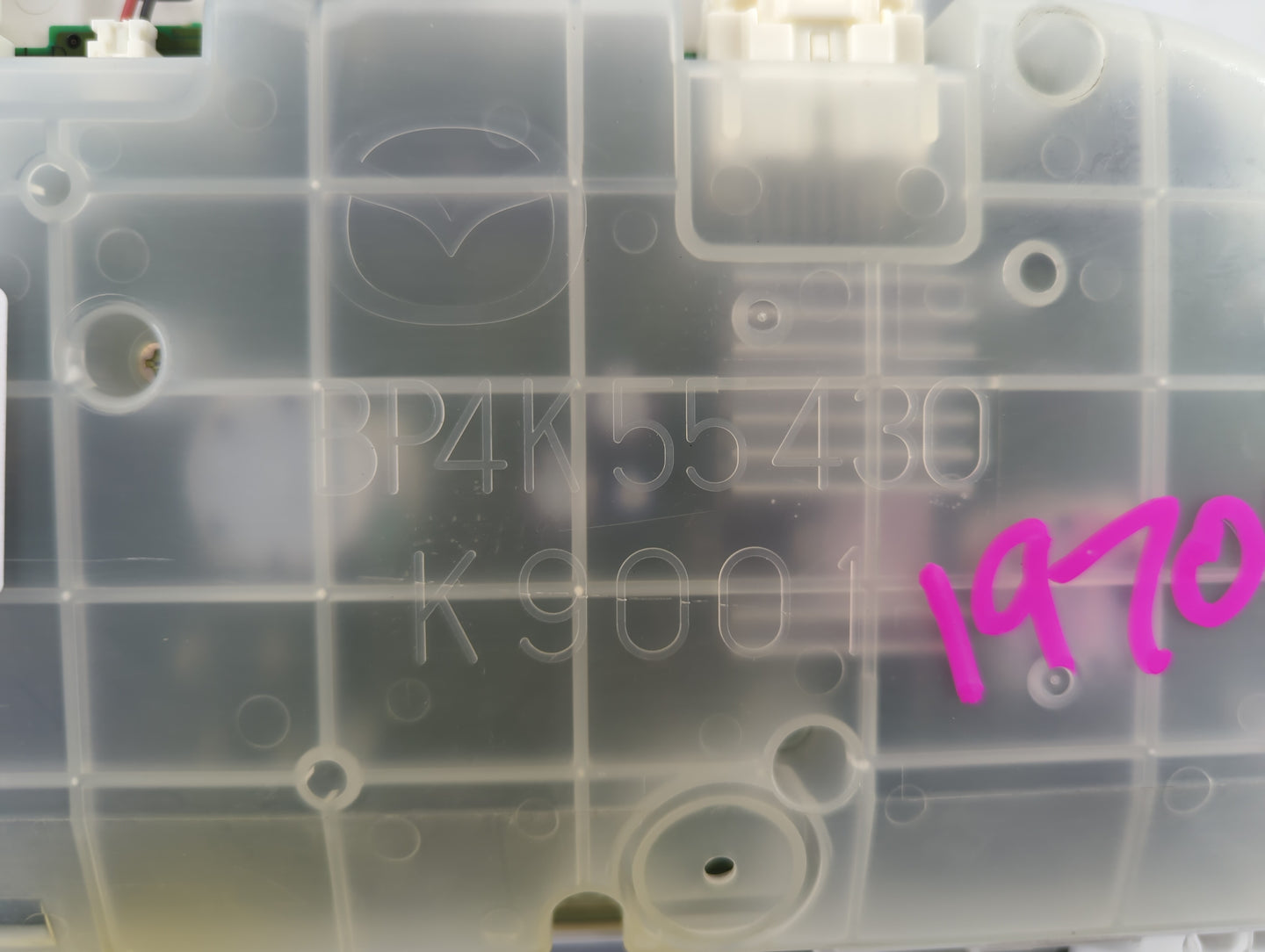 2007-2008 Mazda 3 Instrument Cluster Speedometer Gauges P/N:84 BAR3 A K9001, 84BAR3A, BP4K 55 430 Fits Fits 2007 2008 OEM Us