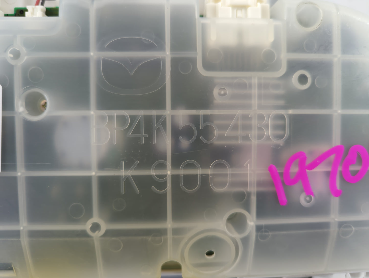 2007-2008 Mazda 3 Instrument Cluster Speedometer Gauges P/N:84 BAR3 A K9001, 84BAR3A, BP4K 55 430 Fits Fits 2007 2008 OEM Us